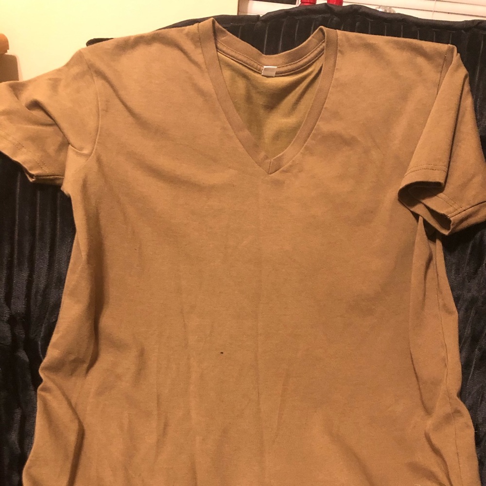 Army green t shirt
